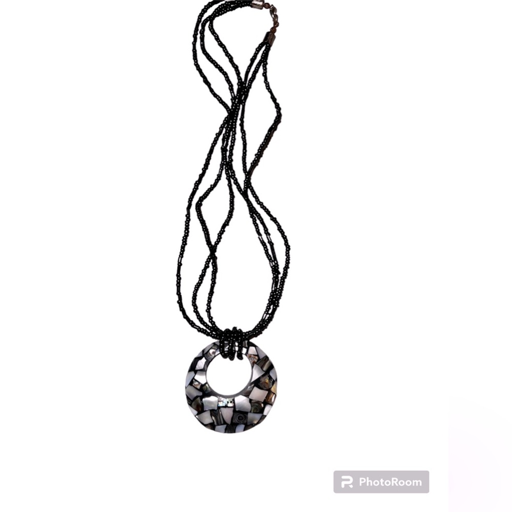 Beautiful black necklace